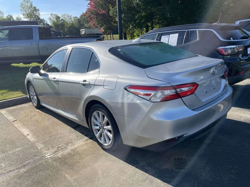 Used 2020 Celestial Silver Metallic Toyota LE image 4