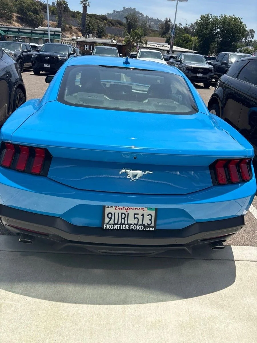 Used 2025 Grabber Blue Ford EcoBoost image 7
