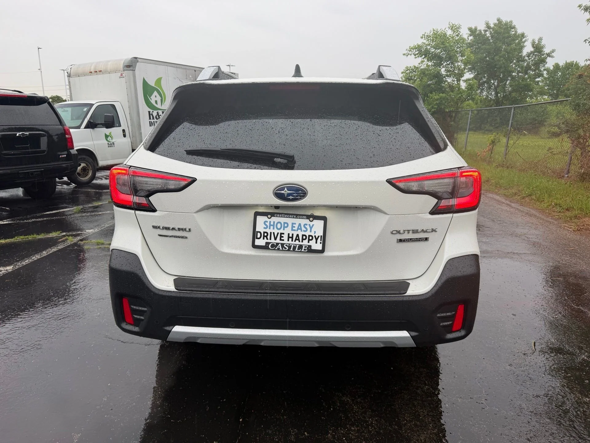 Used 2020 White Subaru Touring image 7