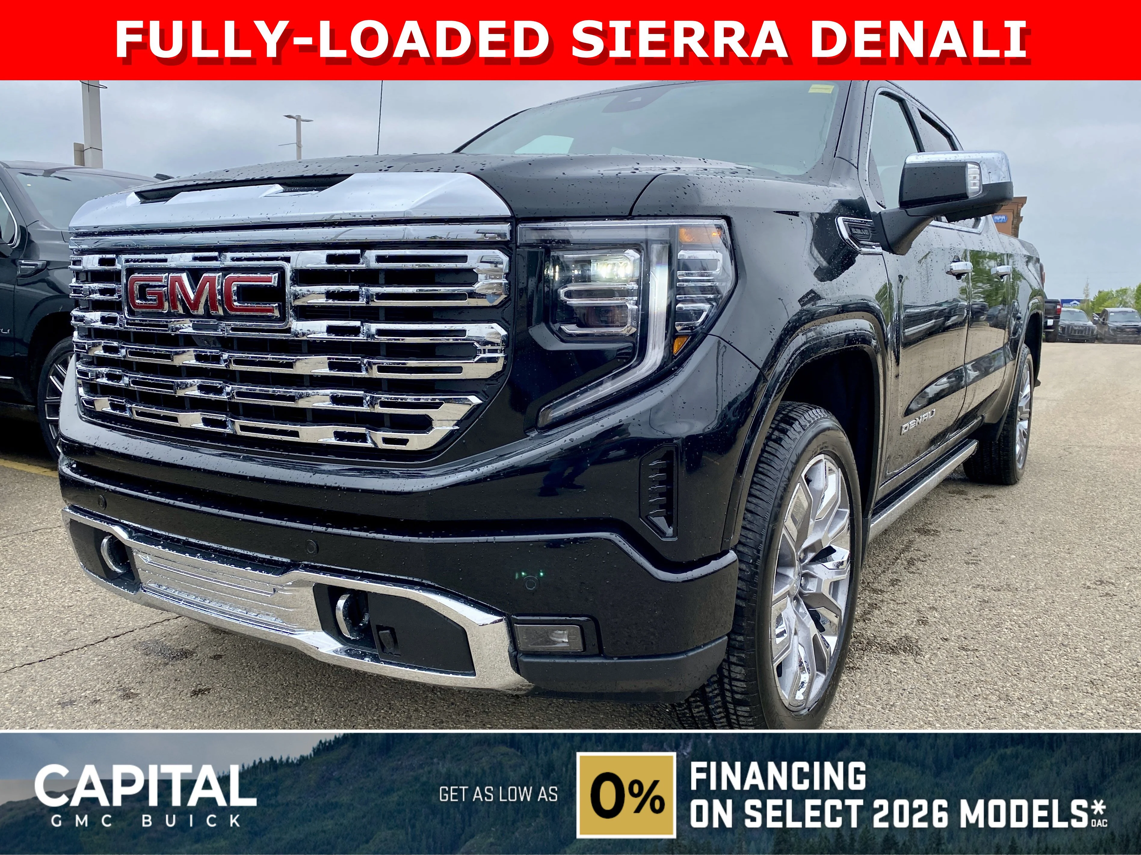 New 2026 ONYX BLACK GMC Denali image 1