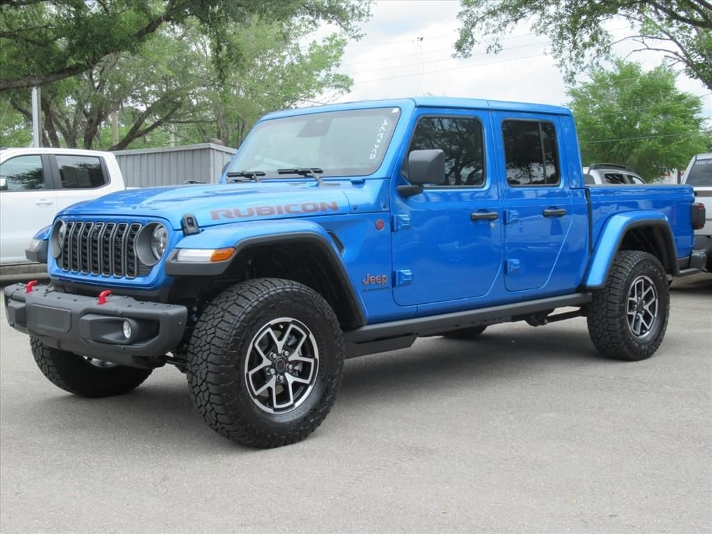 New 2026 Hydro Blue Pearl-Coat Exterior Paint Jeep Rubicon X image 3
