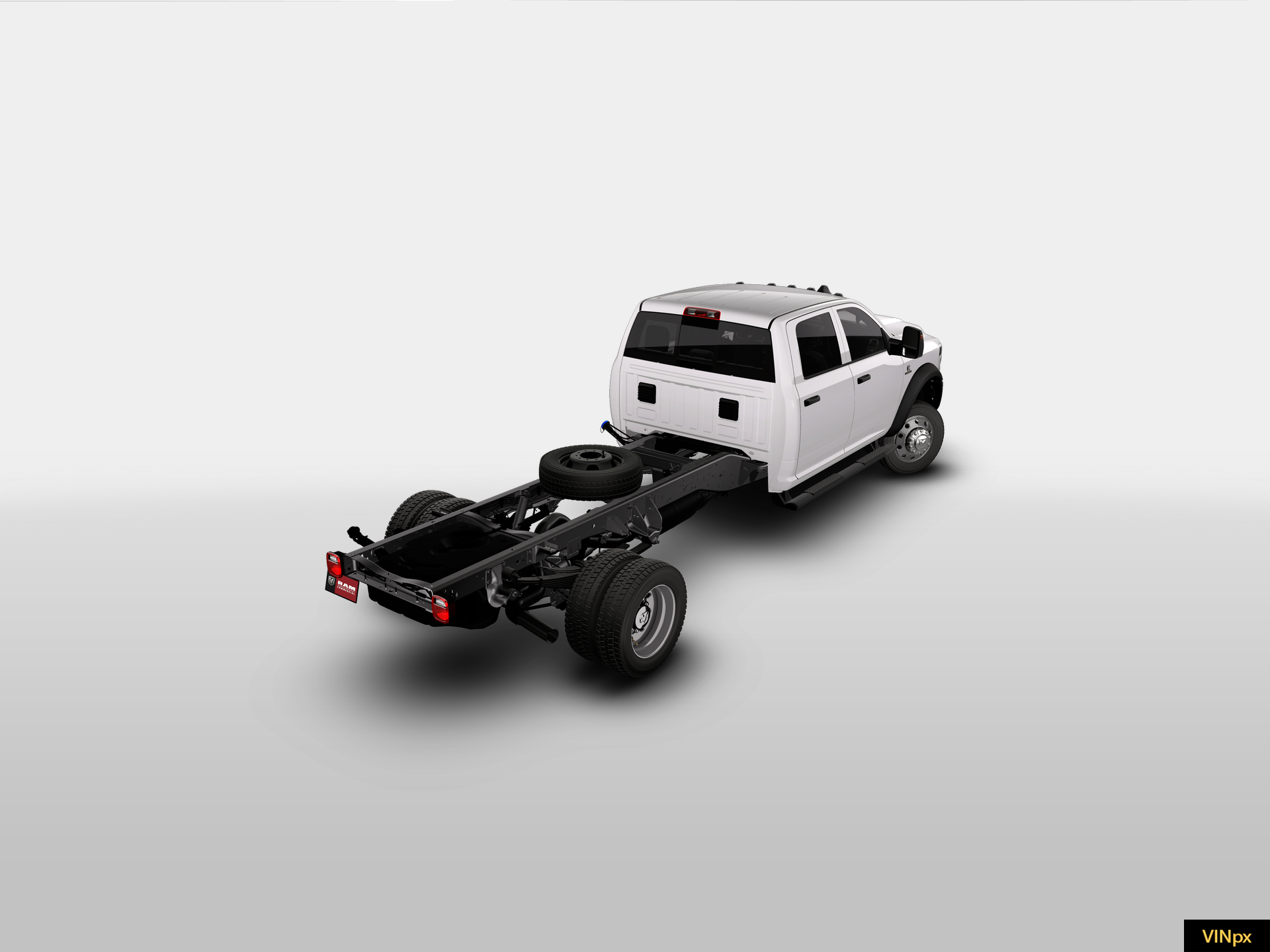 New 2026 Bright White Clear-Coat Exterior Paint RAM TRADESMAN image 6