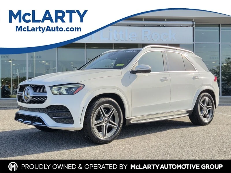 Used 2020 Polar White MERCEDES-BENZ GLE 350 4MATIC® SUV image 1