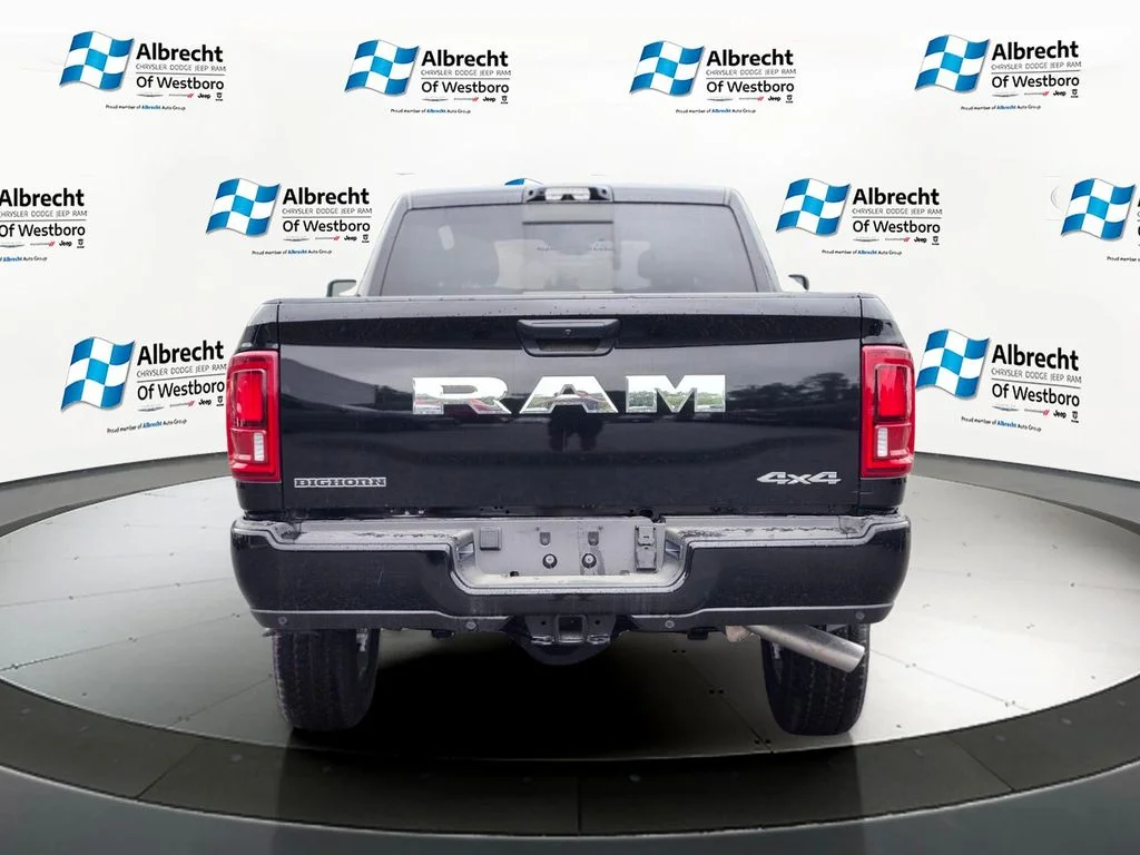 New 2026 Diamond Black Crystal Pearl-Coat Exterior Paint RAM Big Horn image 4