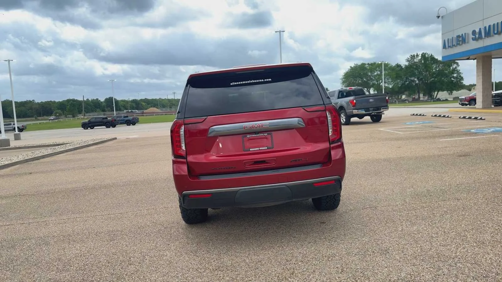 Used 2024 Volcanic Red Tintcoat GMC AT4 image 7