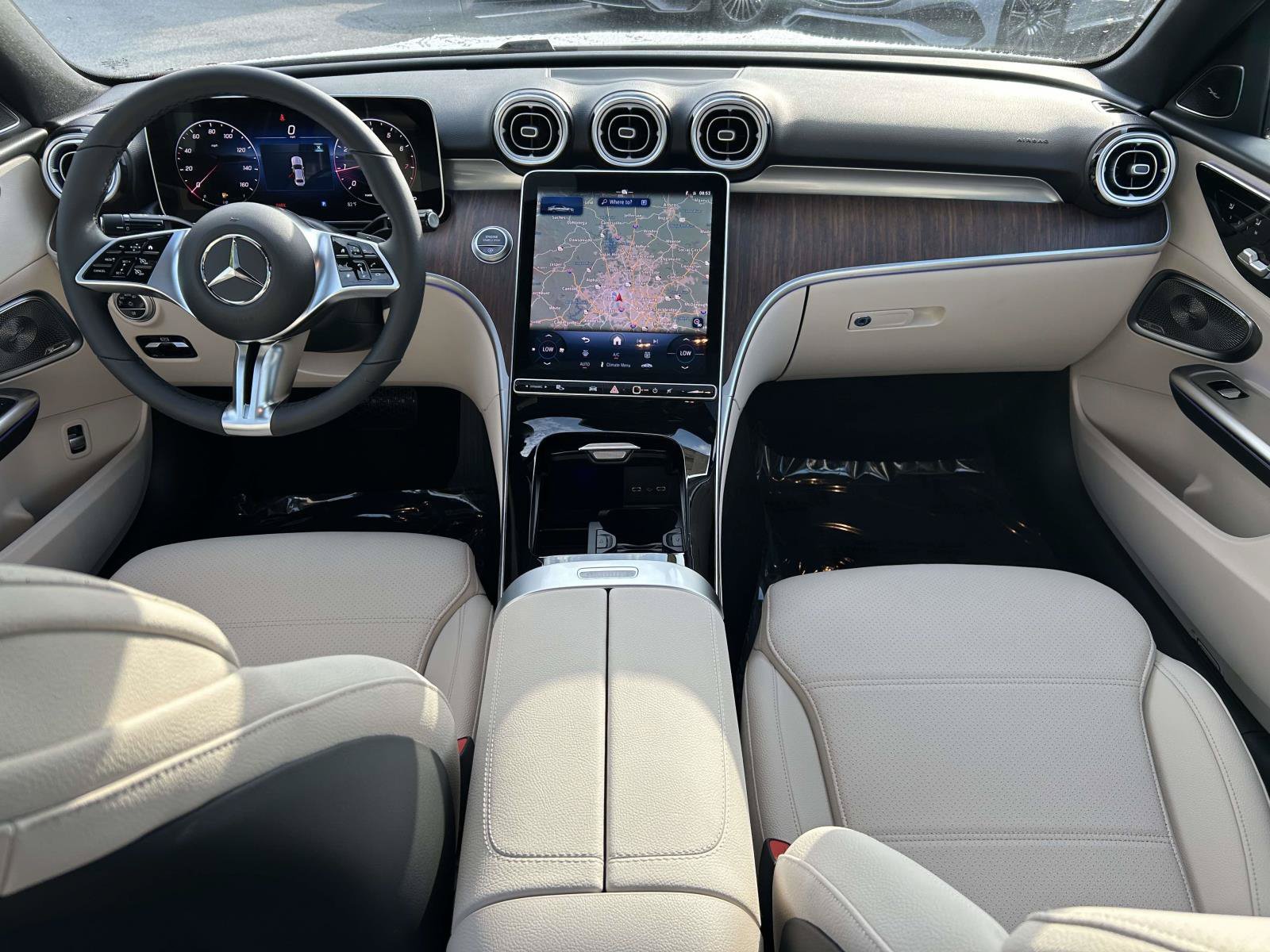 New 2026 Polar White Mercedes-Benz C 300 4MATIC® Sedan image 24