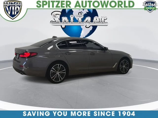 Used 2022 Gray BMW 540i xDrive image 10