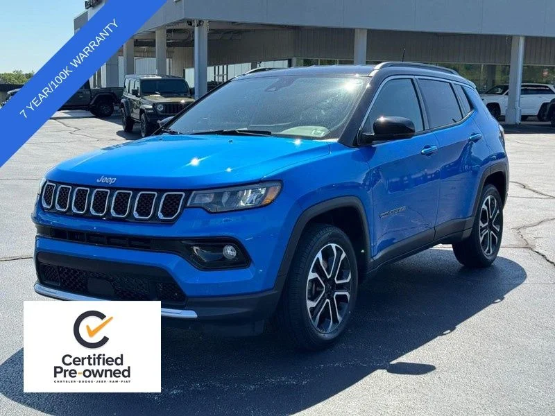 Certified Used 2024 Blue Jeep Limited image 8