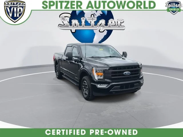 Certified Used 2022 Agate Black Metallic Ford Lariat image 3
