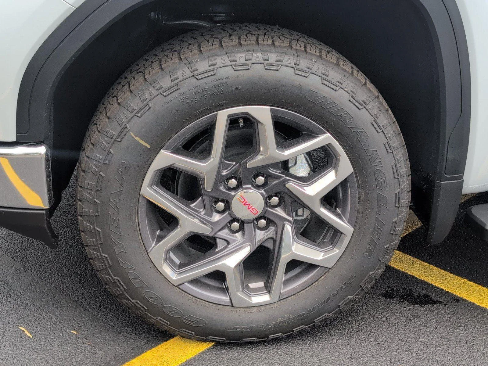 New 2026 Glacier White Tricoat GMC SLT image 12