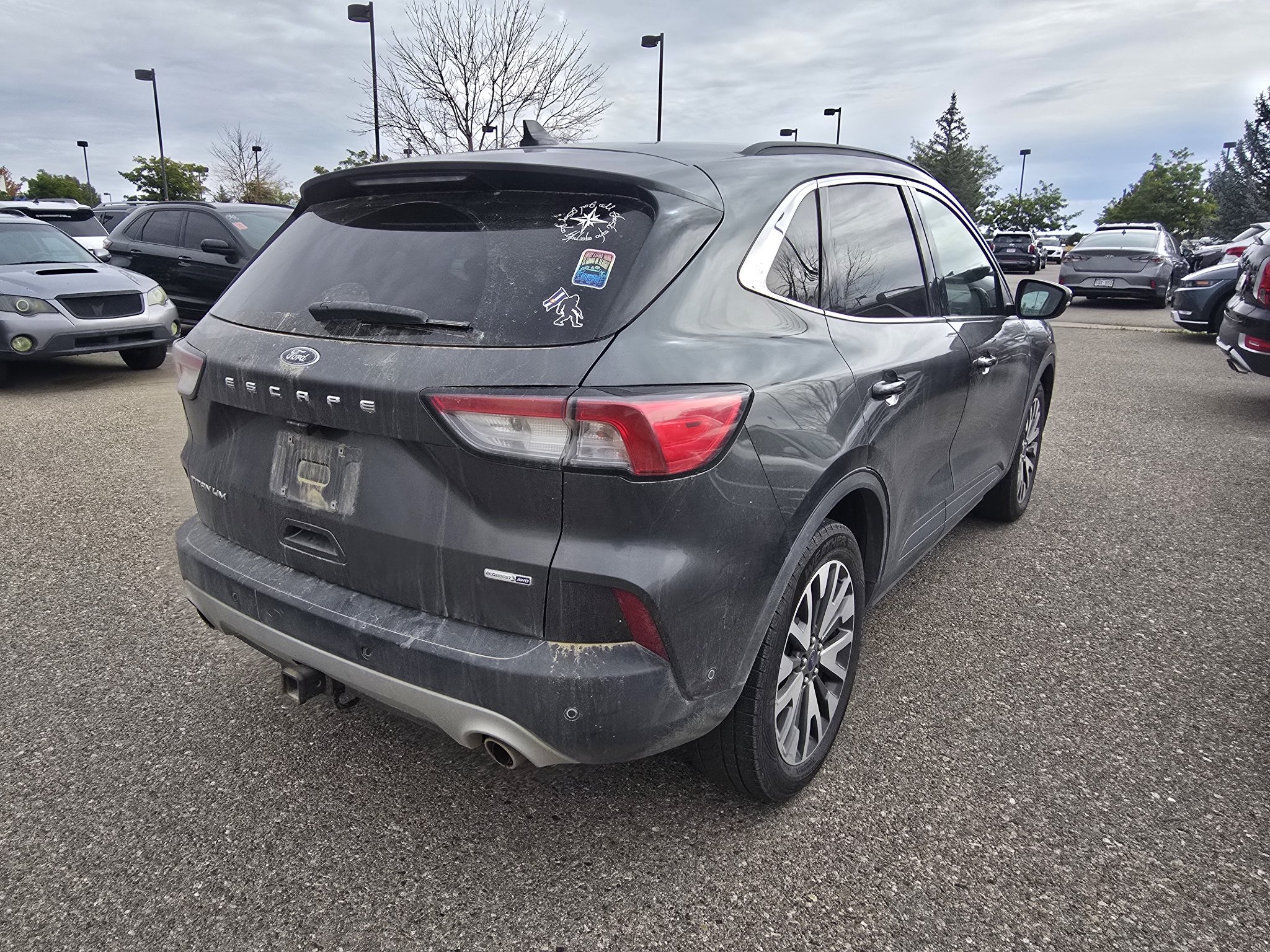Used 2020 Magnetic Metallic Ford Titanium image 6
