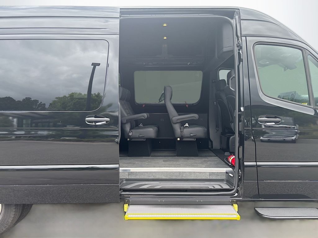 New 2025 Black Mercedes-Benz 15 Passenger Sliding Door image 16