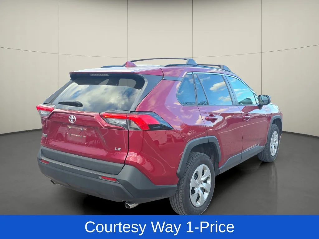 Used 2021 Red Toyota LE image 9