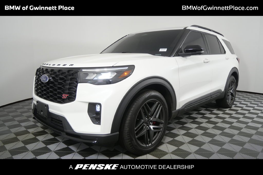 Used 2025 White Metallic Ford ST image 1