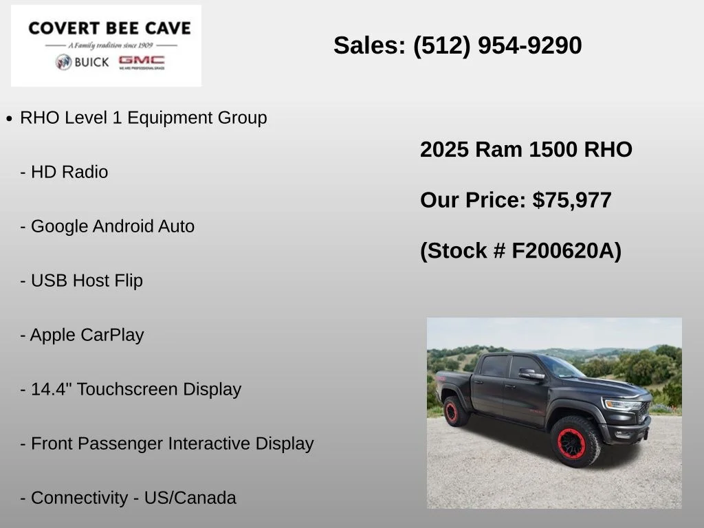 Used 2025 Black Ram RHO image 24