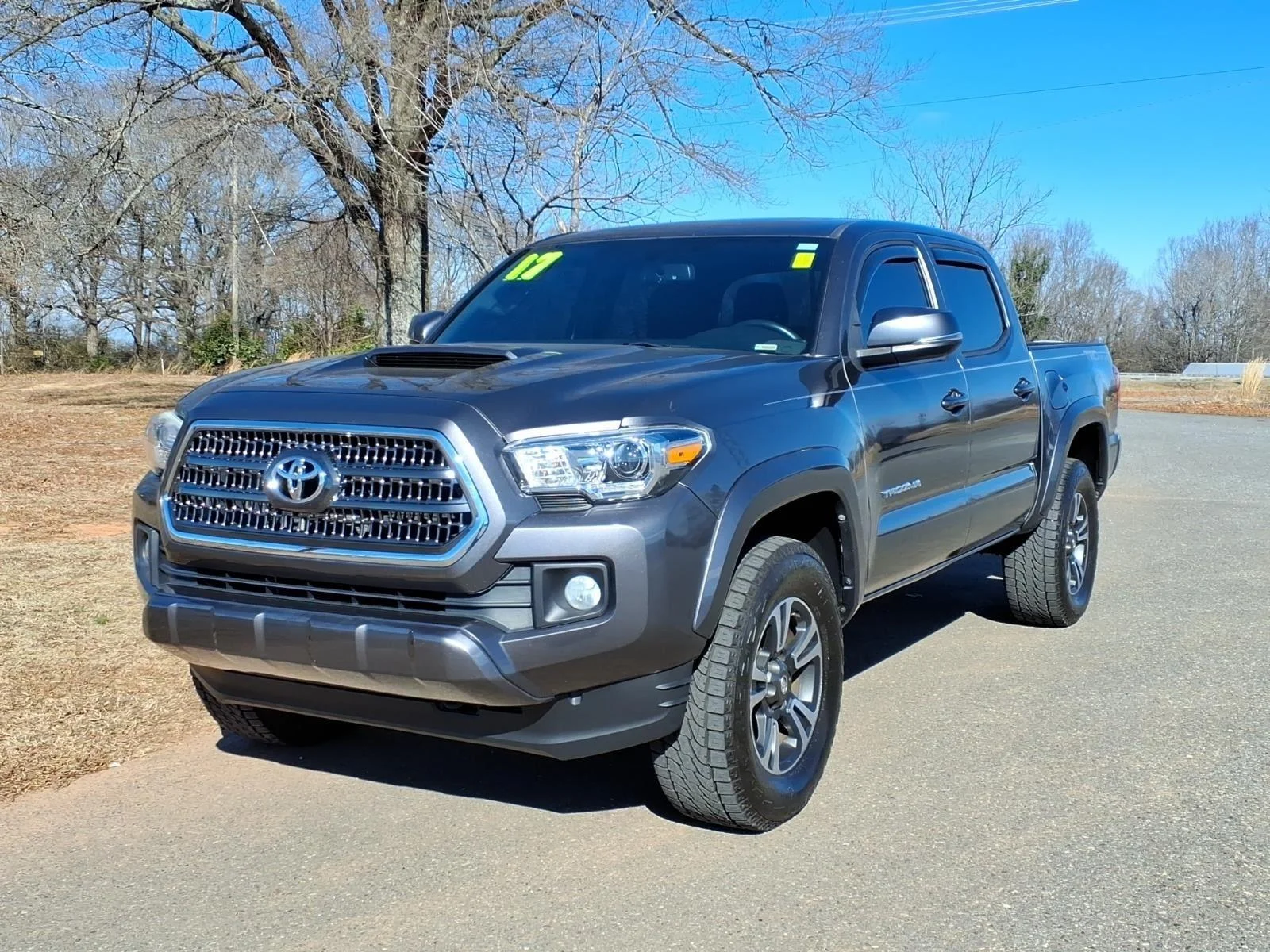 Used 2017 Magnetic Gray Metallic Toyota TRD Sport image 1
