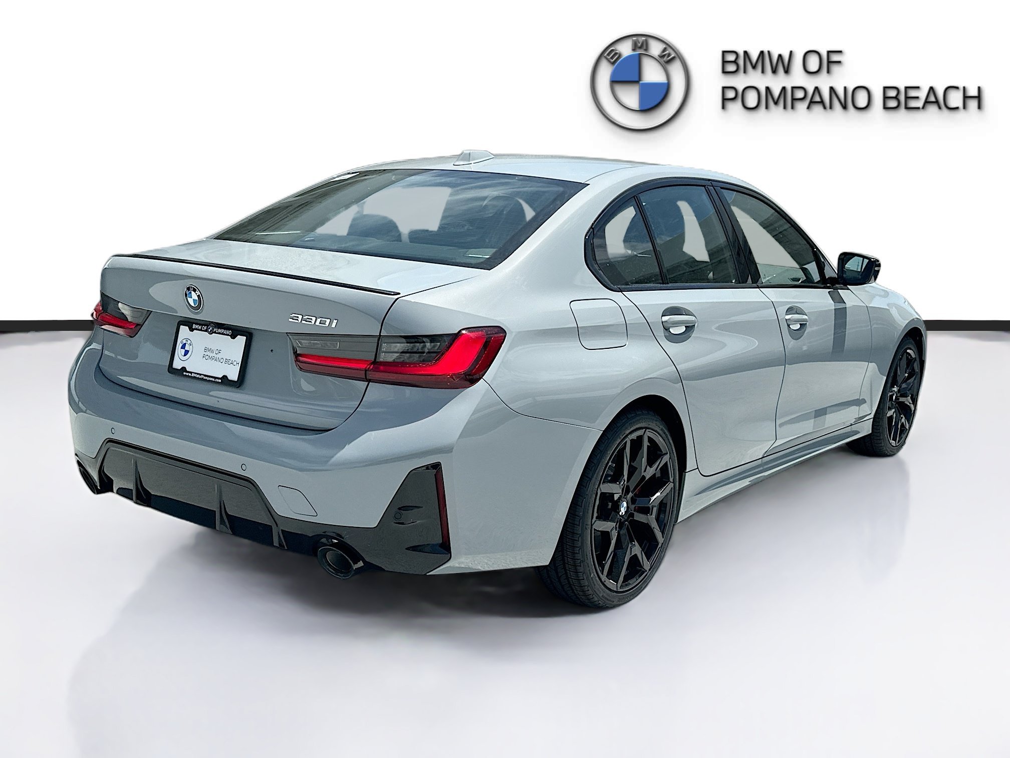 New 2026 Brooklyn Grey Metallic BMW 330i image 6