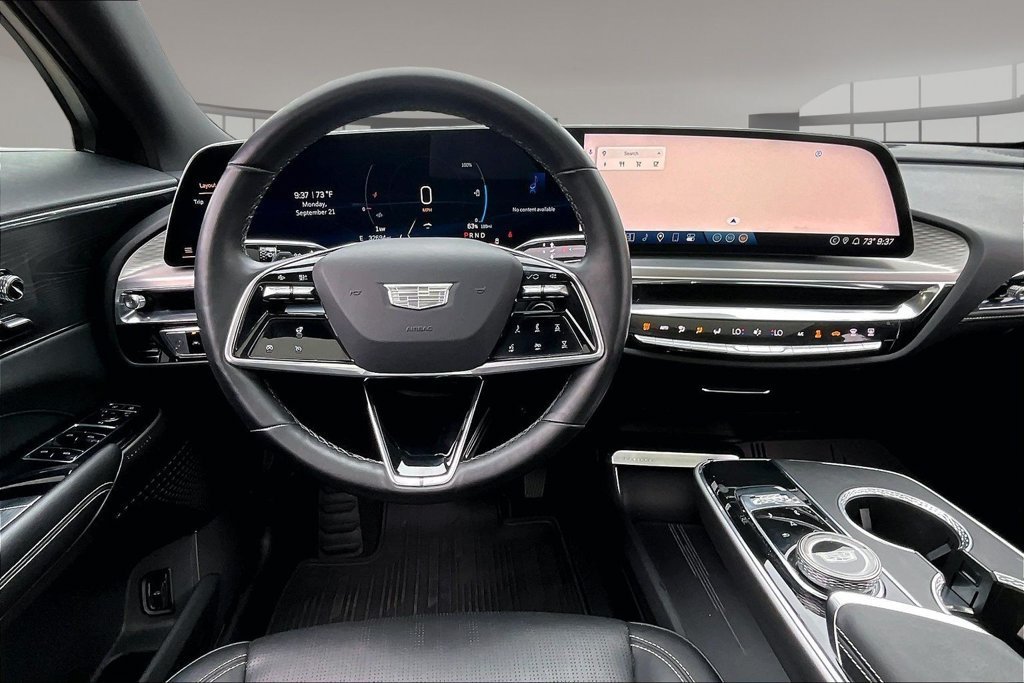 Certified Used 2024 Stellar Black Metallic Cadillac Luxury 1 image 5