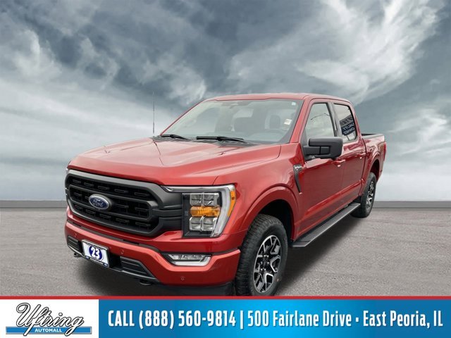 Used 2023 Hot Pepper Red Tinted Clearcoat Ford XLT image 41