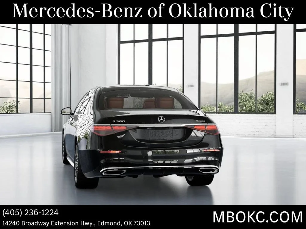 New 2026 Obsidian Black Metallic Mercedes-Benz S 580 image 27