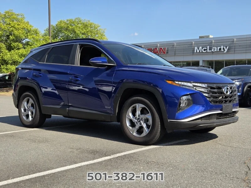 Used 2022 Intense Blue HYUNDAI SEL AWD image 7