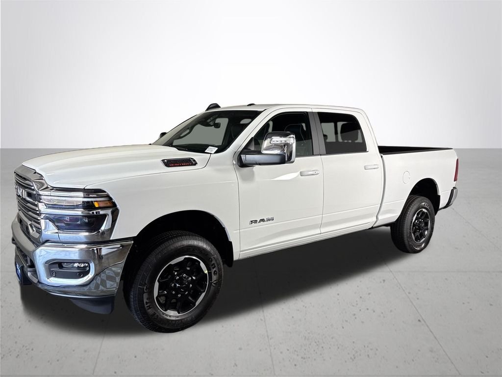 New 2026 Bright White Clear-Coat Exterior Paint RAM Laramie image 2