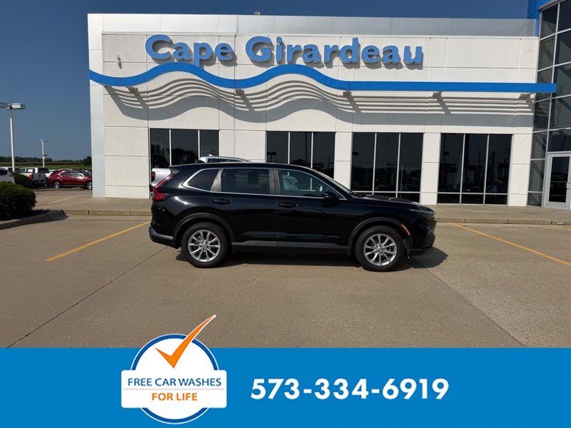 Used 2023 Crystal Black Pearl Honda 1.5T AWD EX BD image 1