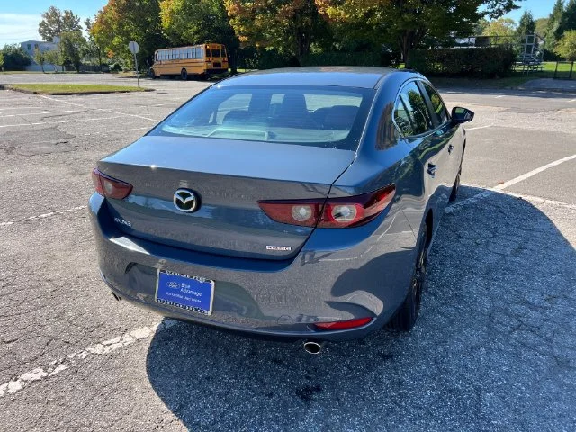 Used 2022 Polymetal Gray Metallic Mazda Carbon Edition image 10