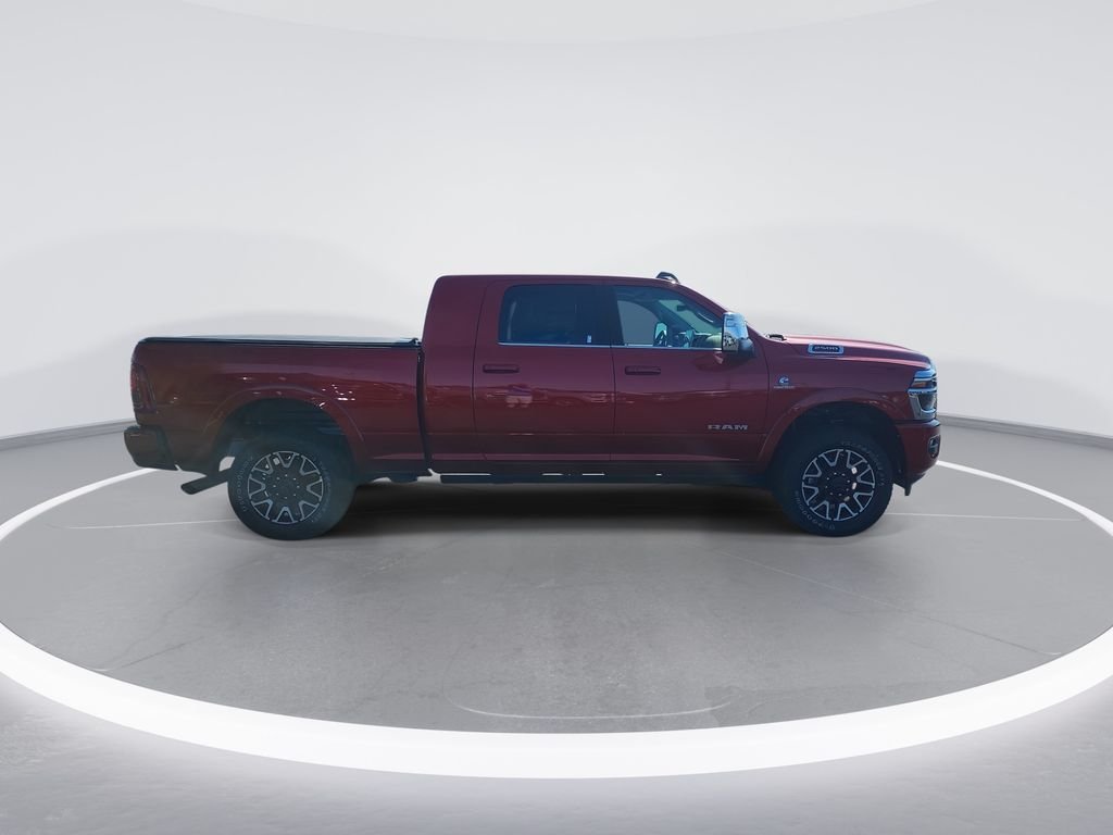 New 2026 Molten Red Pearl-Coat Exterior Paint RAM Limited Longhorn image 9