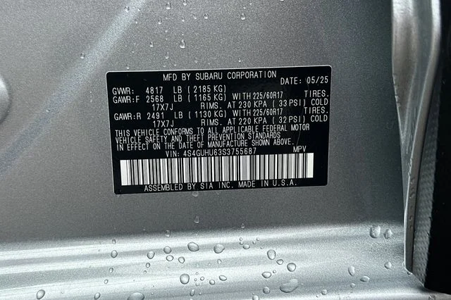 Used 2025 Silver Subaru Wilderness image 35