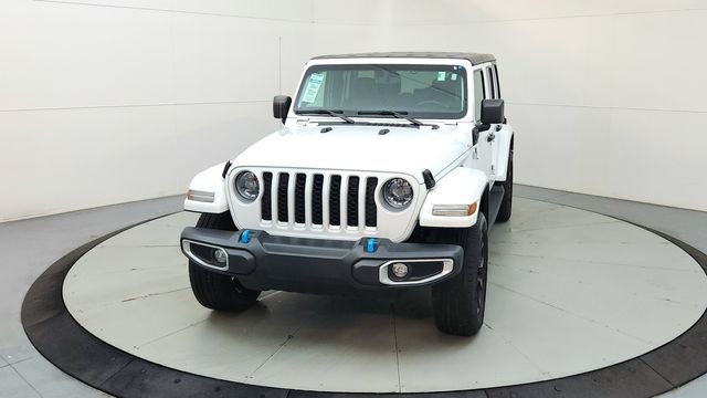 Used 2023 Jeep Wrangler 4xe Sahara 4XE with VIN 1C4JJXP61PW606032 for sale in Glendale Heights, IL