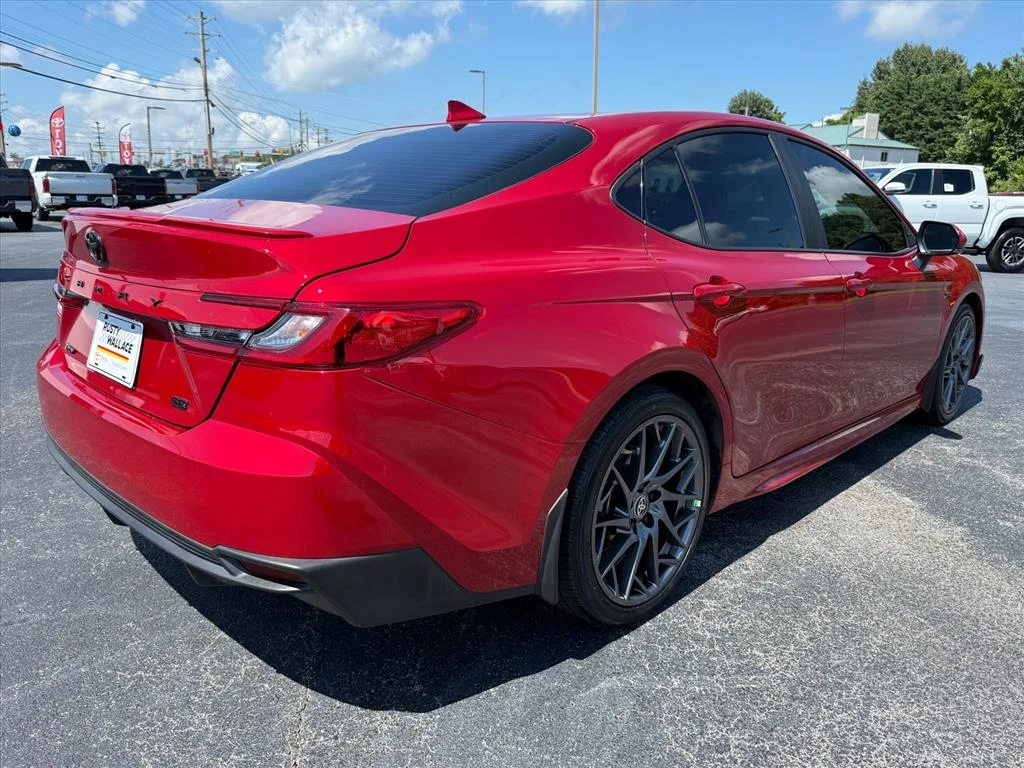 Used 2025 Red Toyota SE image 7