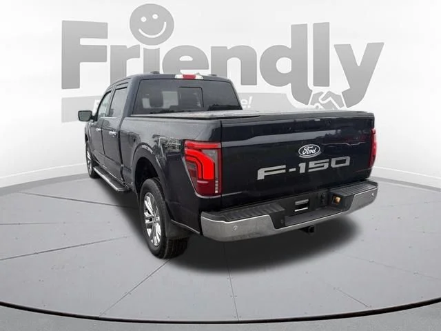 Used 2025 Antimatter Blue Metallic Ford Lariat image 5