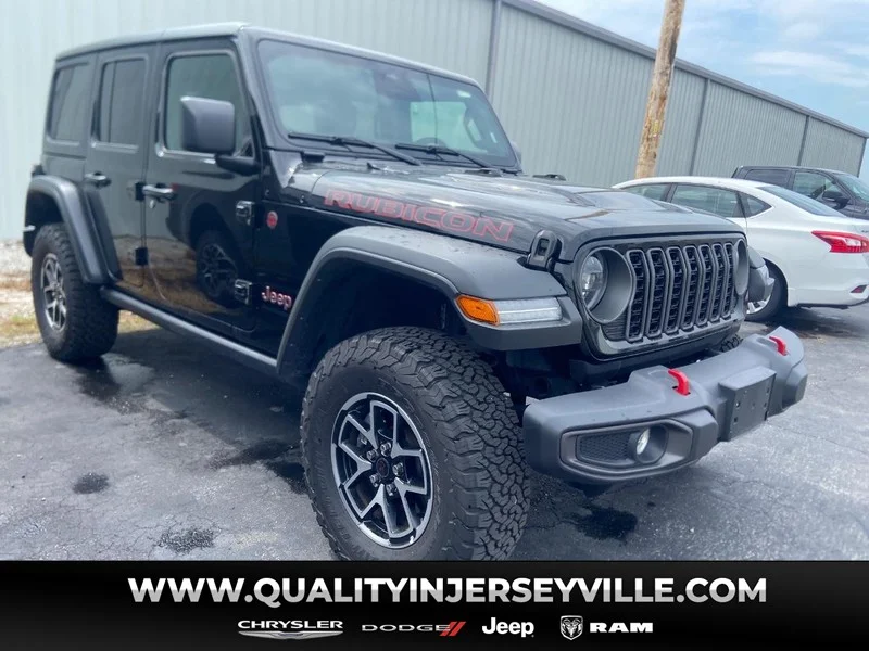 Used 2026 Black Clearcoat Jeep Rubicon image 1