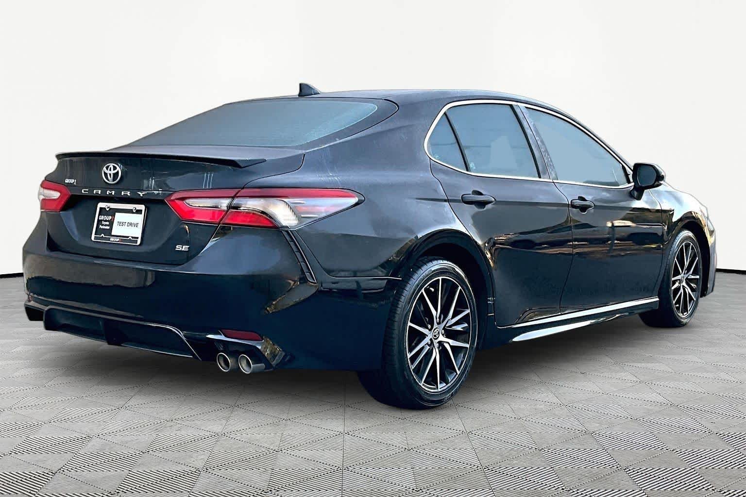 Certified Used 2023 Midnight Black Metallic Toyota SE image 13