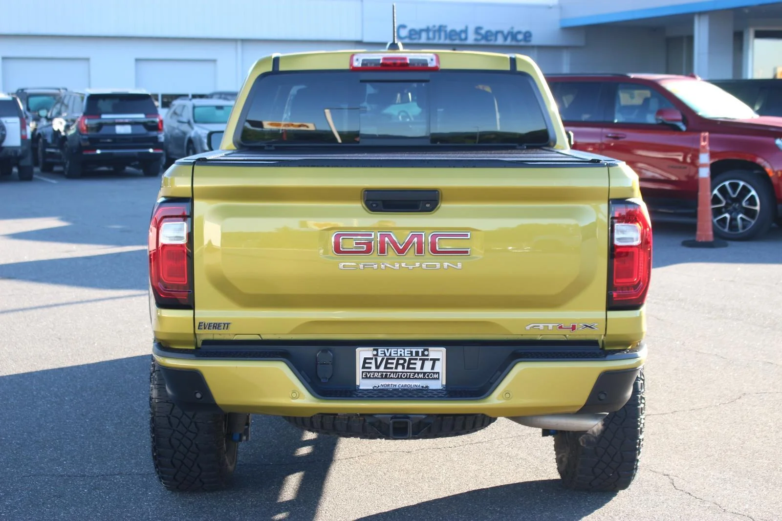 Used 2024 Solar Flare Metallic GMC AT4X image 6