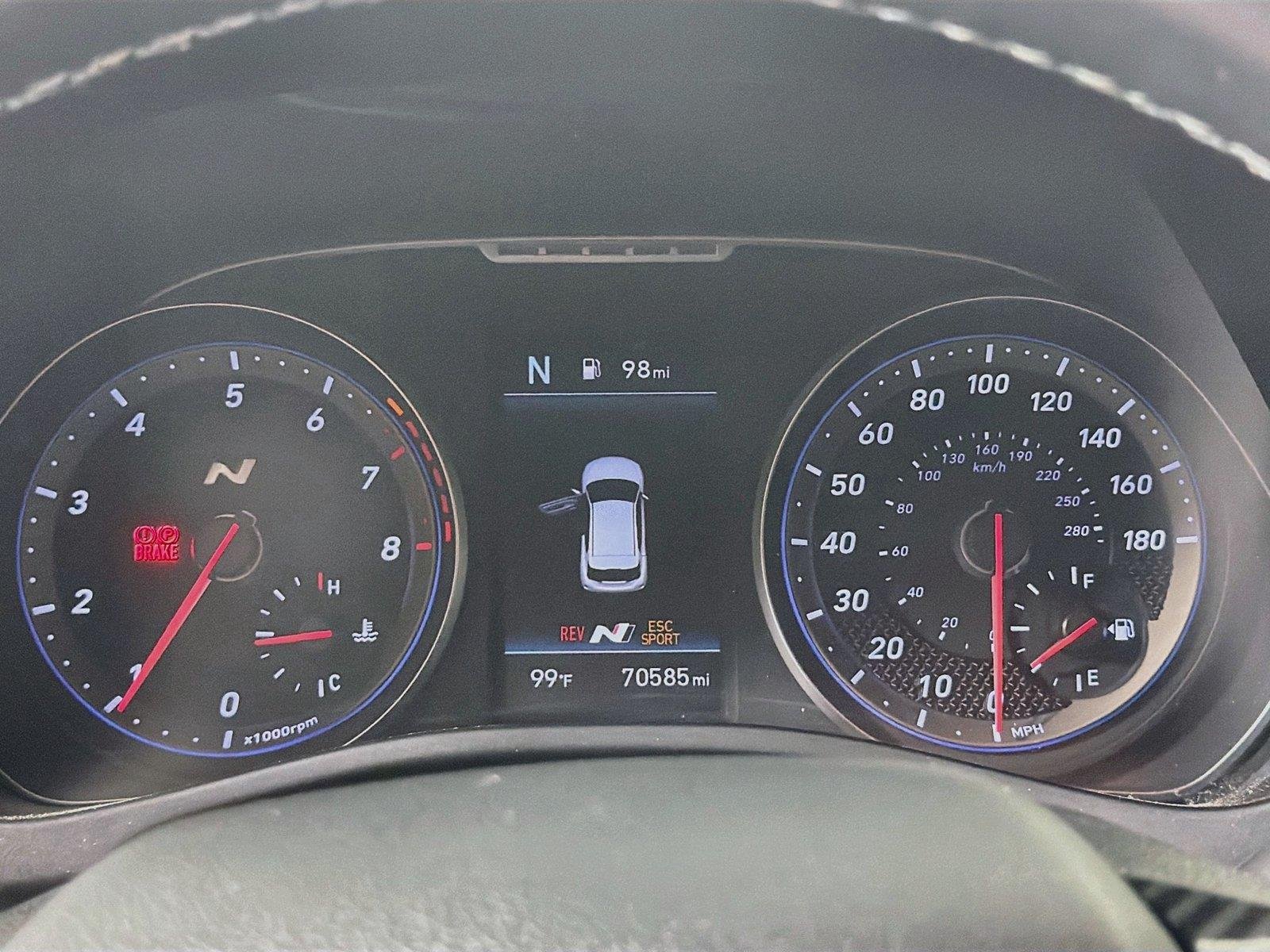 Used 2020 Performance Blue Hyundai Manual image 11