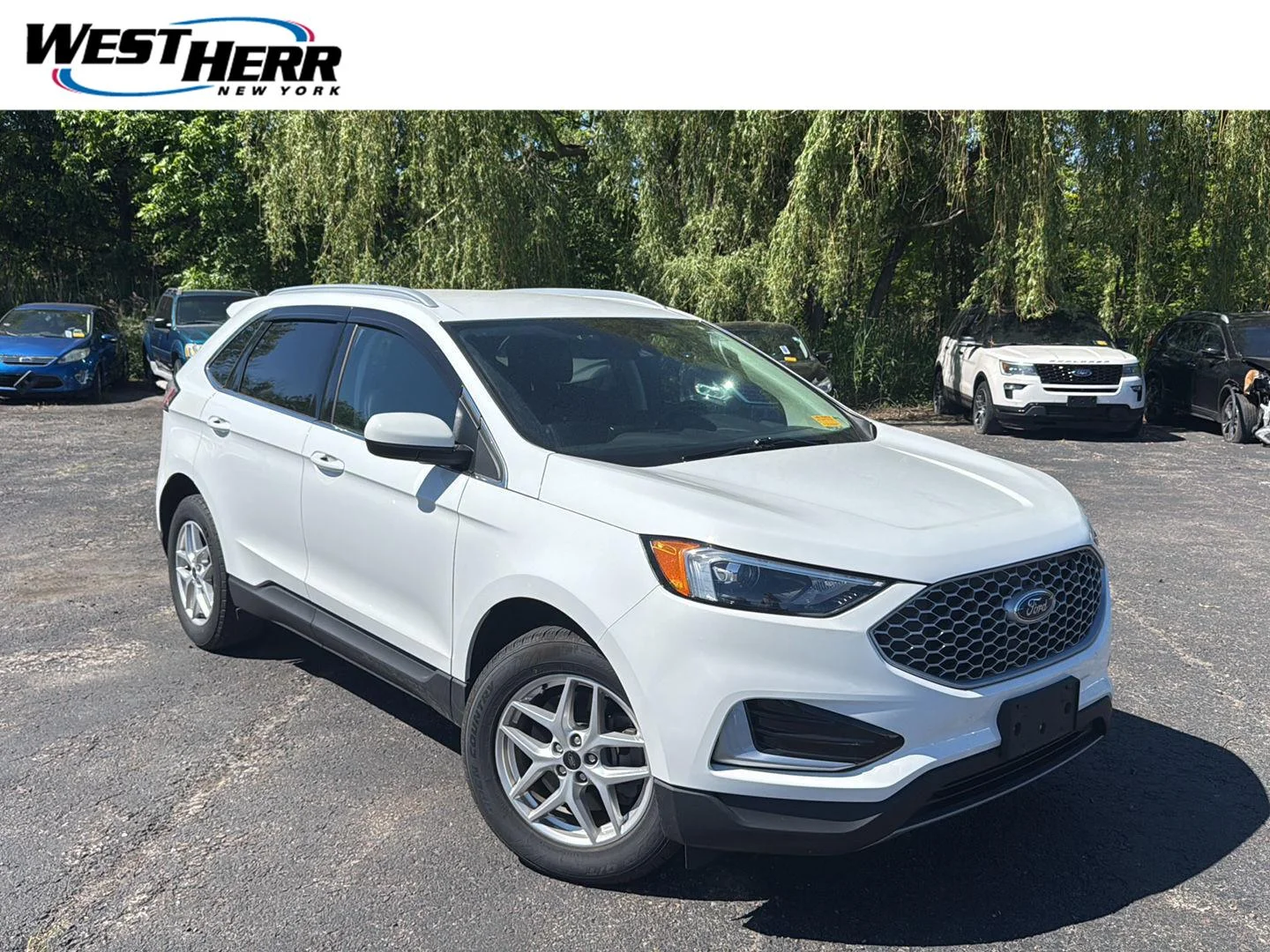 Used 2023 Oxford White Ford SEL image 1