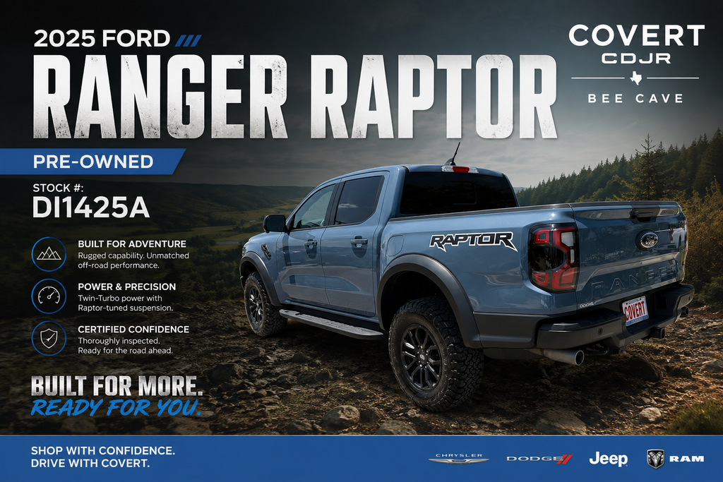 Used 2025 Gray Ford Raptor image 8