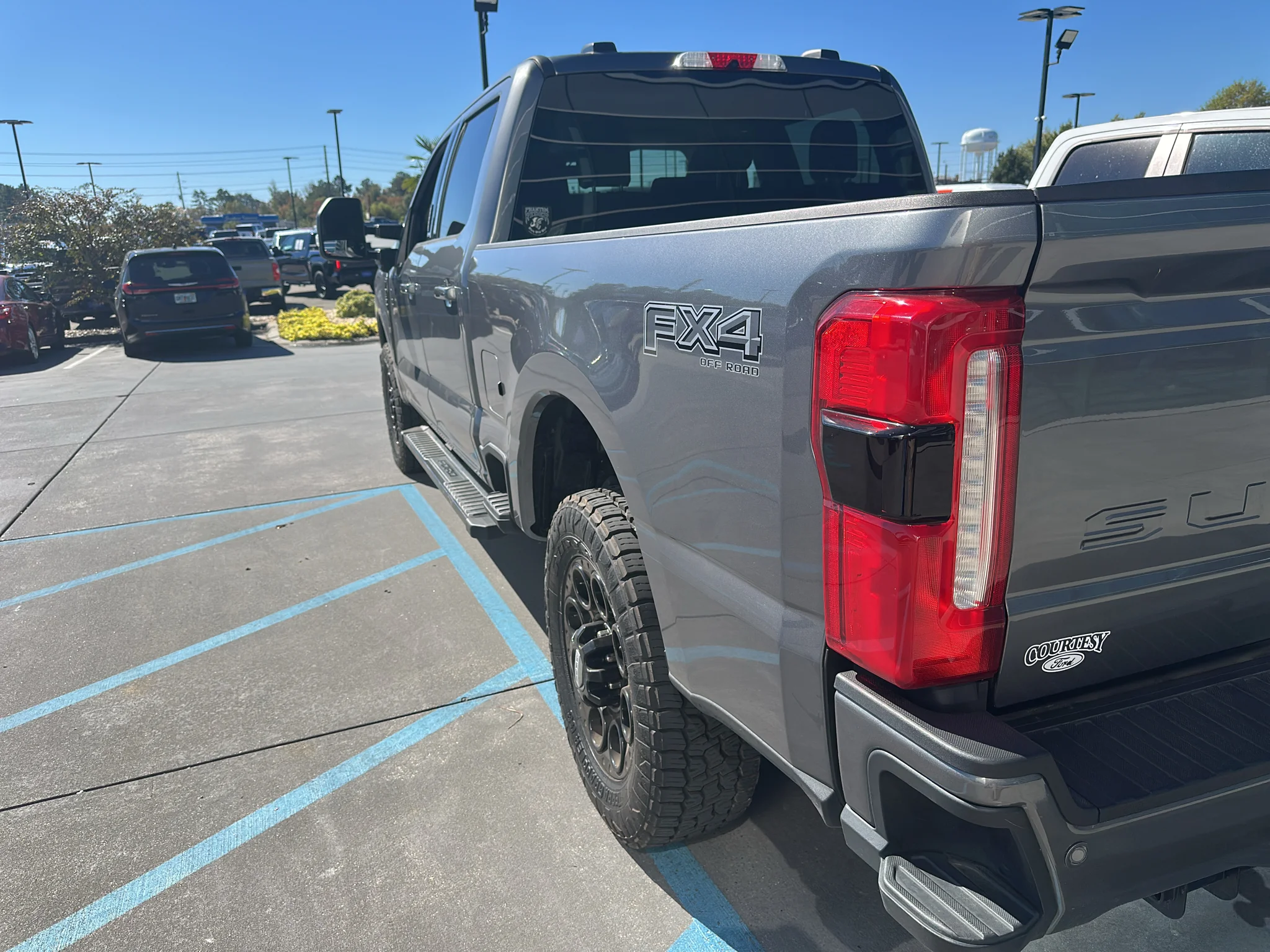 Used 2024 Carbonized Gray Metallic Ford XLT image 4