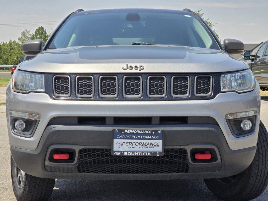 Used 2019 Jeep Compass Trailhawk with VIN 3C4NJDDB9KT659223 for sale in Bountiful, UT