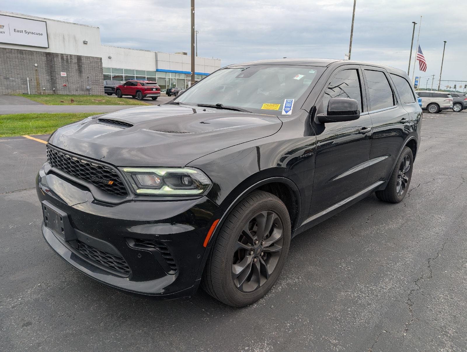 Used 2023 DB Black Clearcoat Dodge Hemi Orange image 4