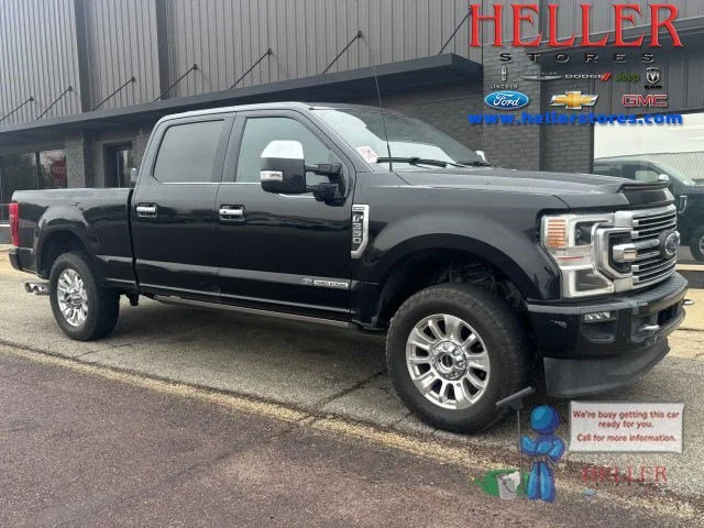 Used 2022 Agate Black Metallic Ford Limited image 1