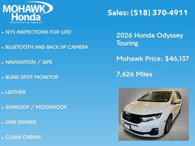 2026 Honda Odyssey Touring - Photo 8