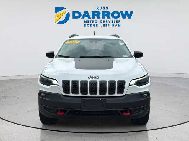 Used 2022 White Jeep Trailhawk image 8