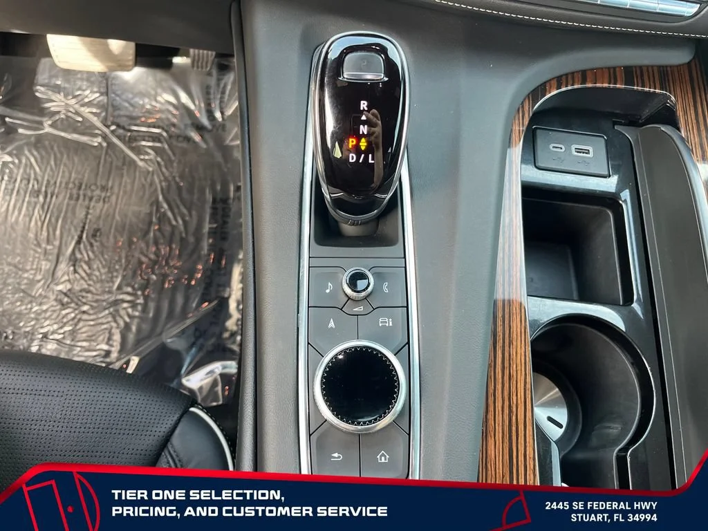 Used 2024 Galactic Gray Metallic Cadillac Premium Luxury image 26