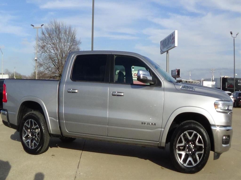 Used 2025 Billet Silver Metallic Clear Coat (psc) RAM Laramie image 6