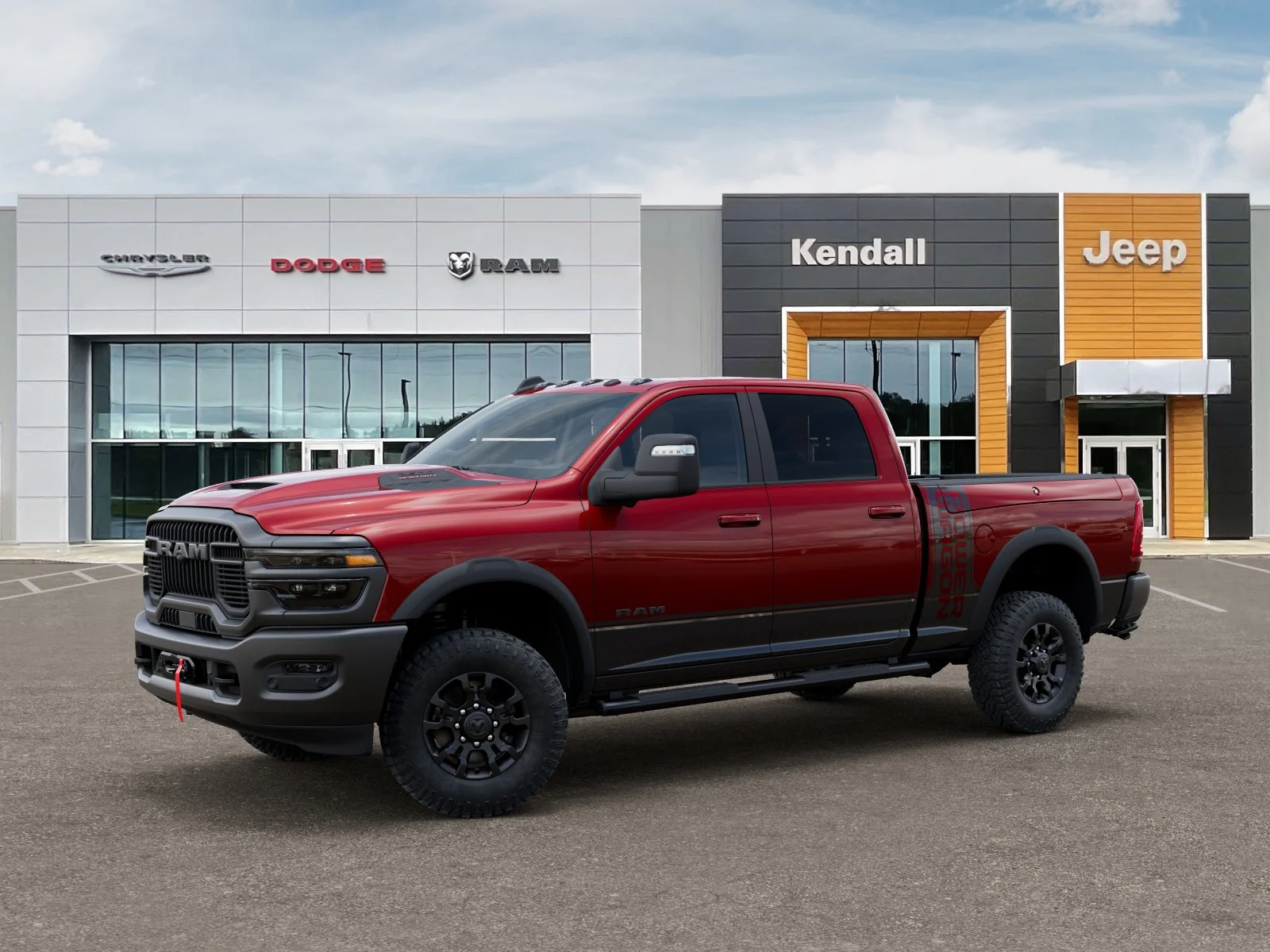 New 2026 Molten Red Ram Power Wagon image 23