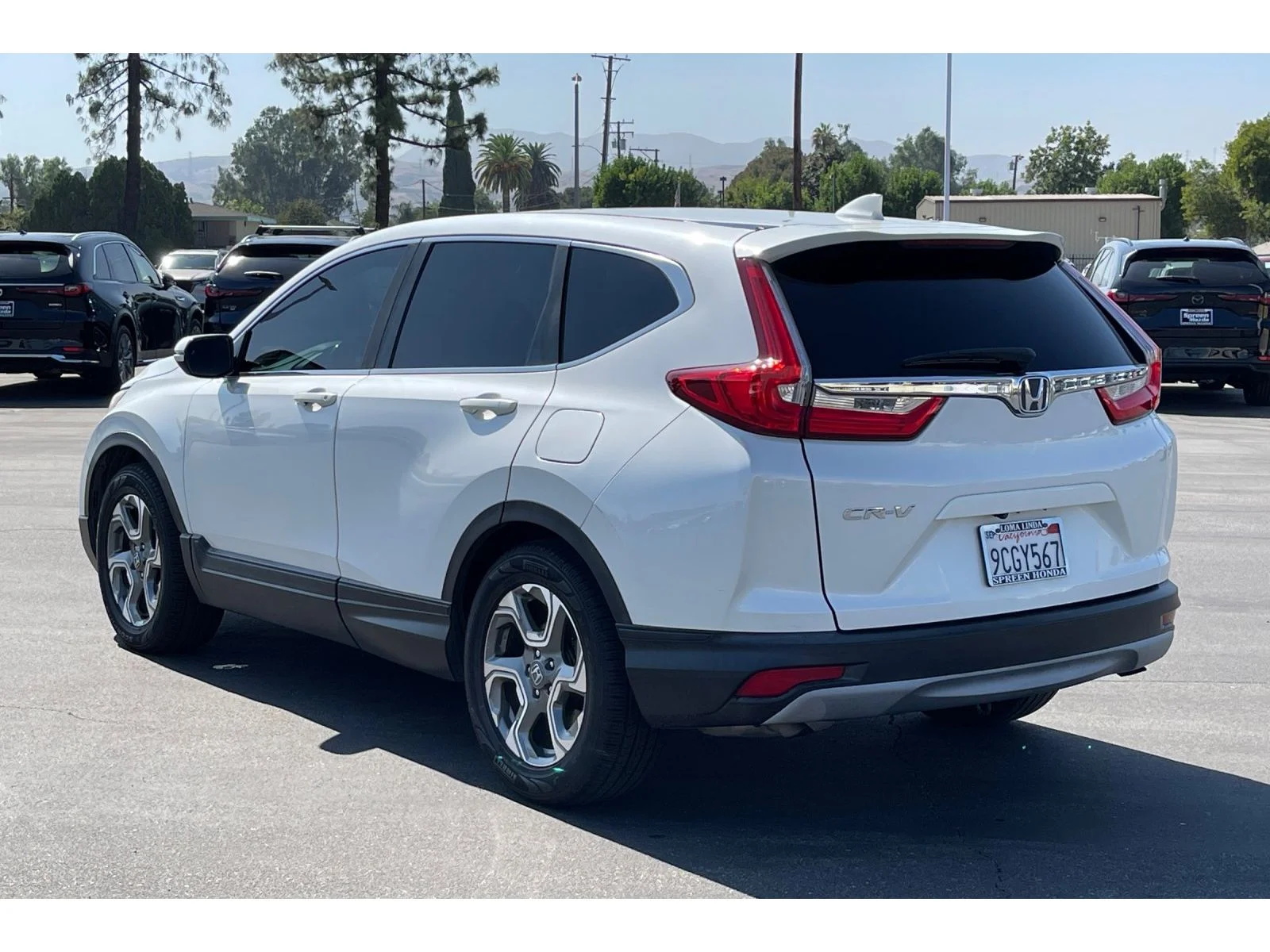 Used 2018 White Diamond Pearl Honda EX-L image 3