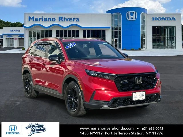 Certified Used 2024 Radiant Red Metallic Honda Sport image 1